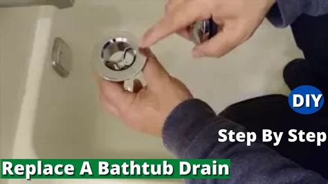 tub drain elbow|How To Replace a Tub Drain